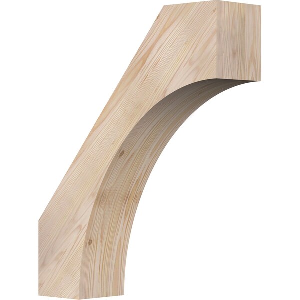 Ekena Millwork 5 1/2"W x 20"D x 24"H Westlake Smooth Knee Brace, Douglas Fir BRC06X20X24WTL00SDF - main